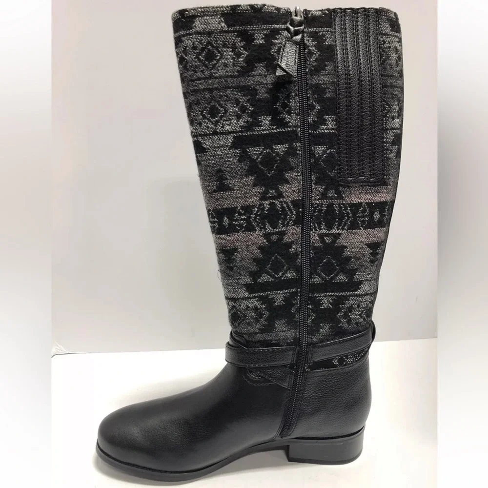 Trotters Women’s Liberty, Black Knee High Boots, Size 9M